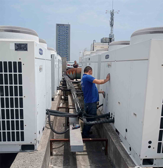 遂平中央空调制热和不制冷系统维修方法